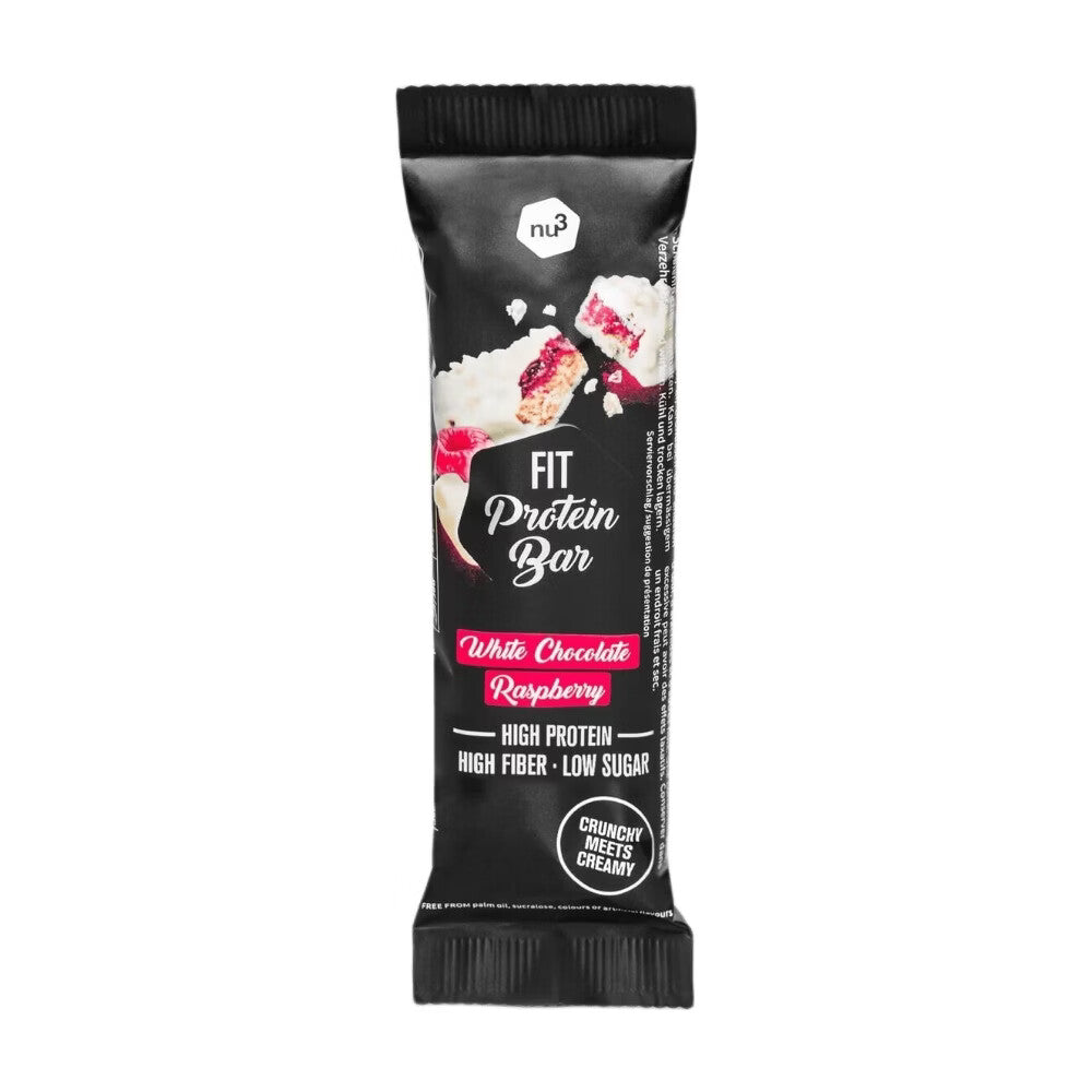 nu3 Fit Protein Bar White Chocolate Raspberry 55g