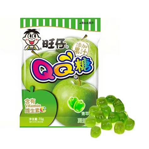 WANT WANT Bonbons saveur pomme - 70 g