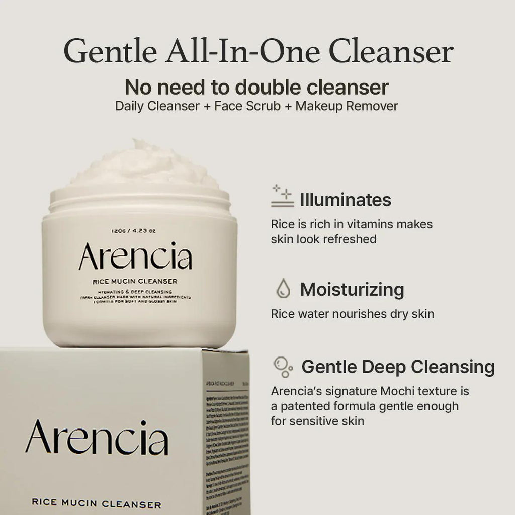 ARENCIA Nettoyant au ferment de riz - 120 g