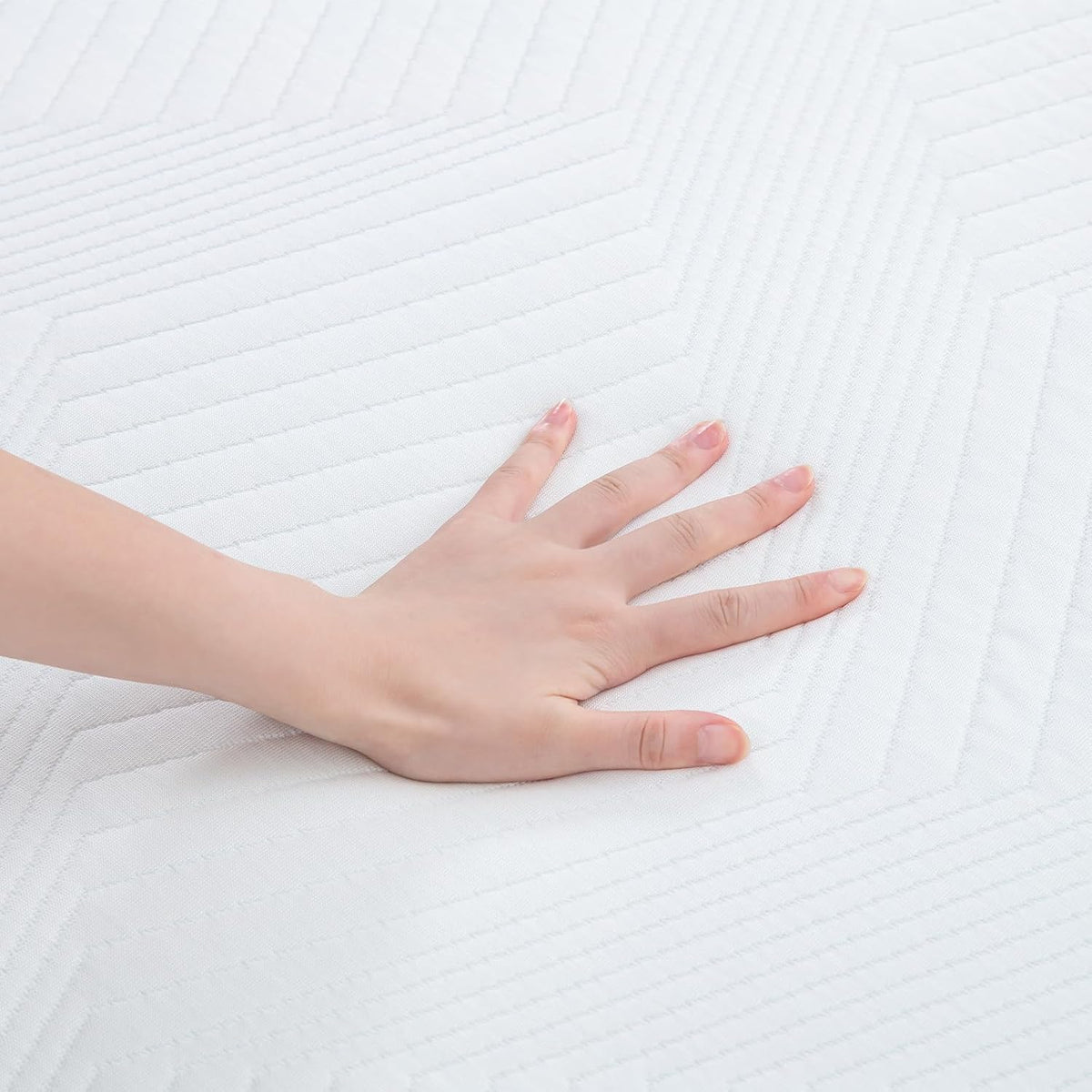 MLILY Matelas Air, IGR CertiPUR, 100 x 200 cm, 2-en-1 Fermeté Moyenne/Ferme, Frais/Chaud, 7 Zones Ergonomiques AirCell/CoolFlex/BlueFlow Mousse Seaqual Oeko-Tex 100, CertiPUR