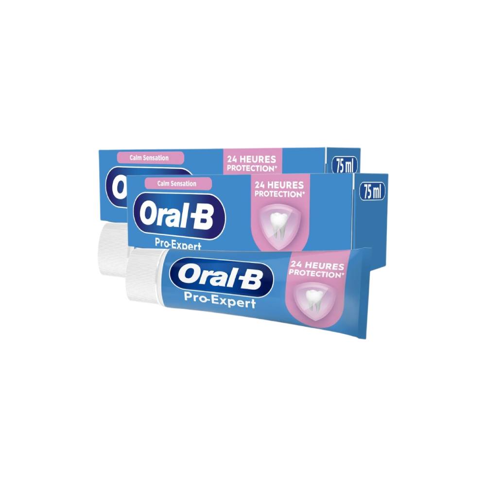 Oral-B Pro Expert Dentifrice pour Dents Sensibles 75 ml - Lot de 2 (2 x 75 ml = 2 tubes)