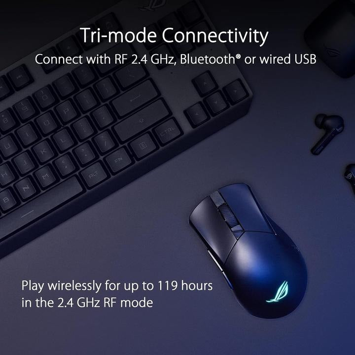 ASUS ROG Gladius III Souris gaming Sans Fil Aimpoint - 36000 DPI, 6 Boutons - Noir