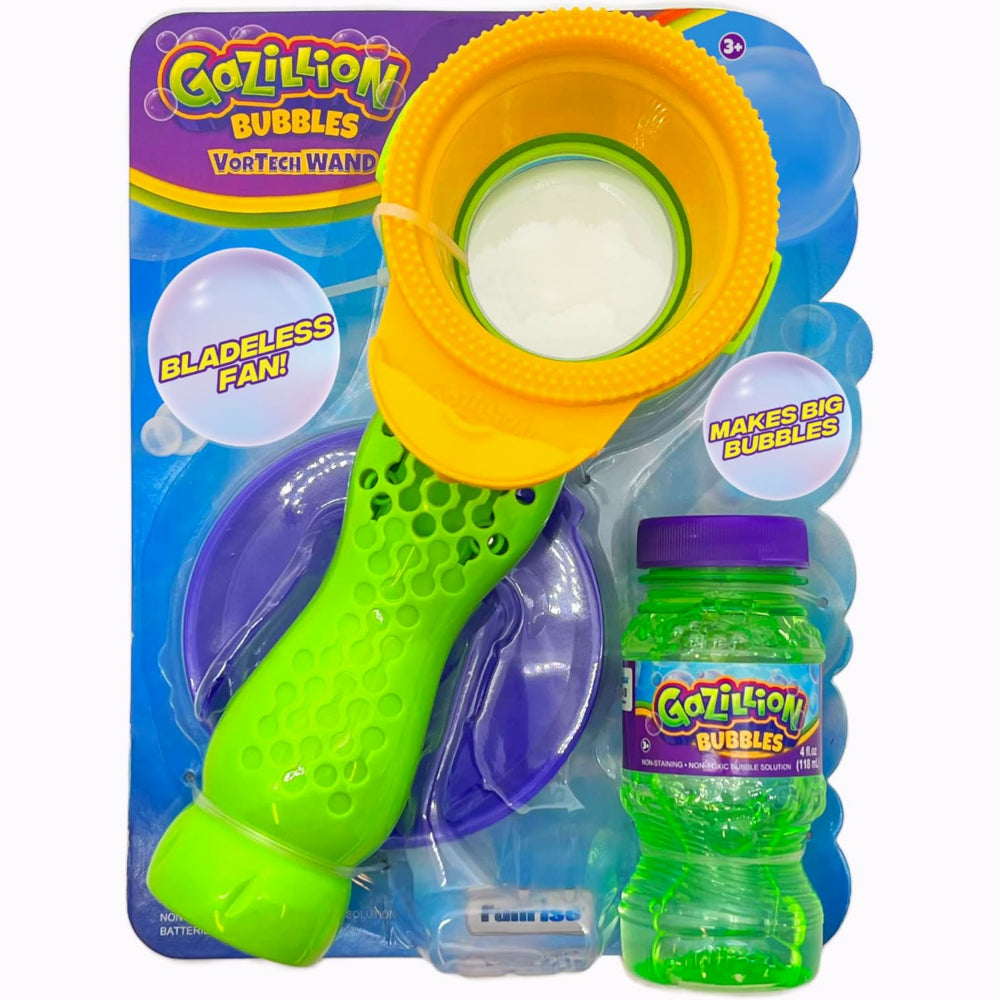Gazillion Bulles Pistolet à bulles VorTech + 118 ml