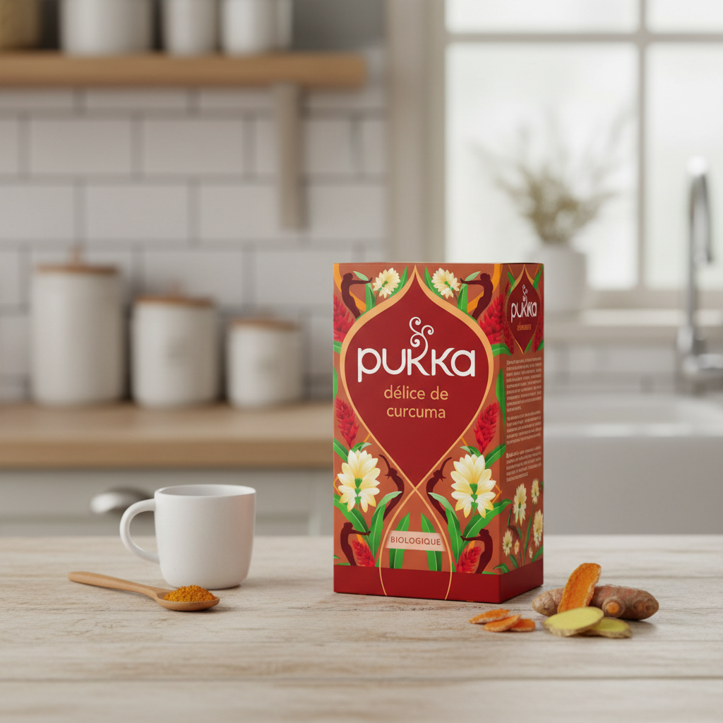 PUKKA Infusion délices de curcuma bio - 36 g
