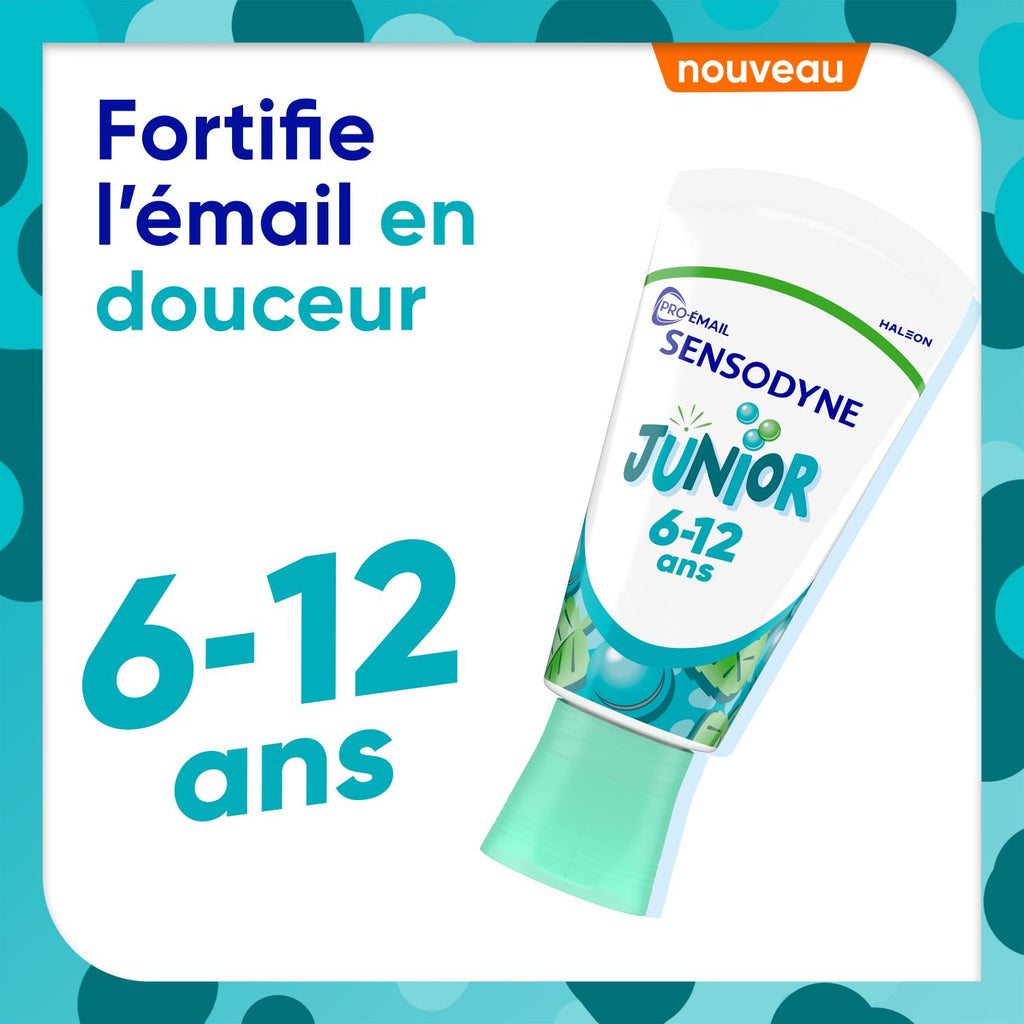 SENSODYNE Junior - Dentifrice 6-12 Ans - 50ml