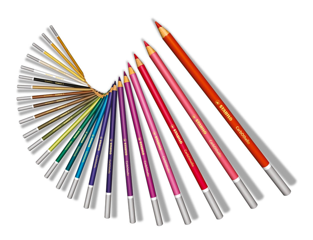 STABILO CarbOthello ARTY+ Boîte métal de 60 crayons-craie pastel