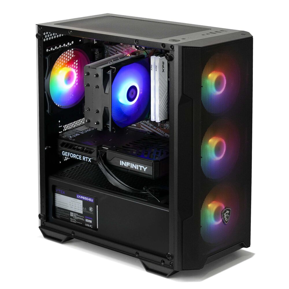 PC Gamer - Ryzen 7 5700X - 32 Go - RTX 5060 Ti 8 Go - SSD 1 To - WiFi - Windows 11 (Version d'essai)