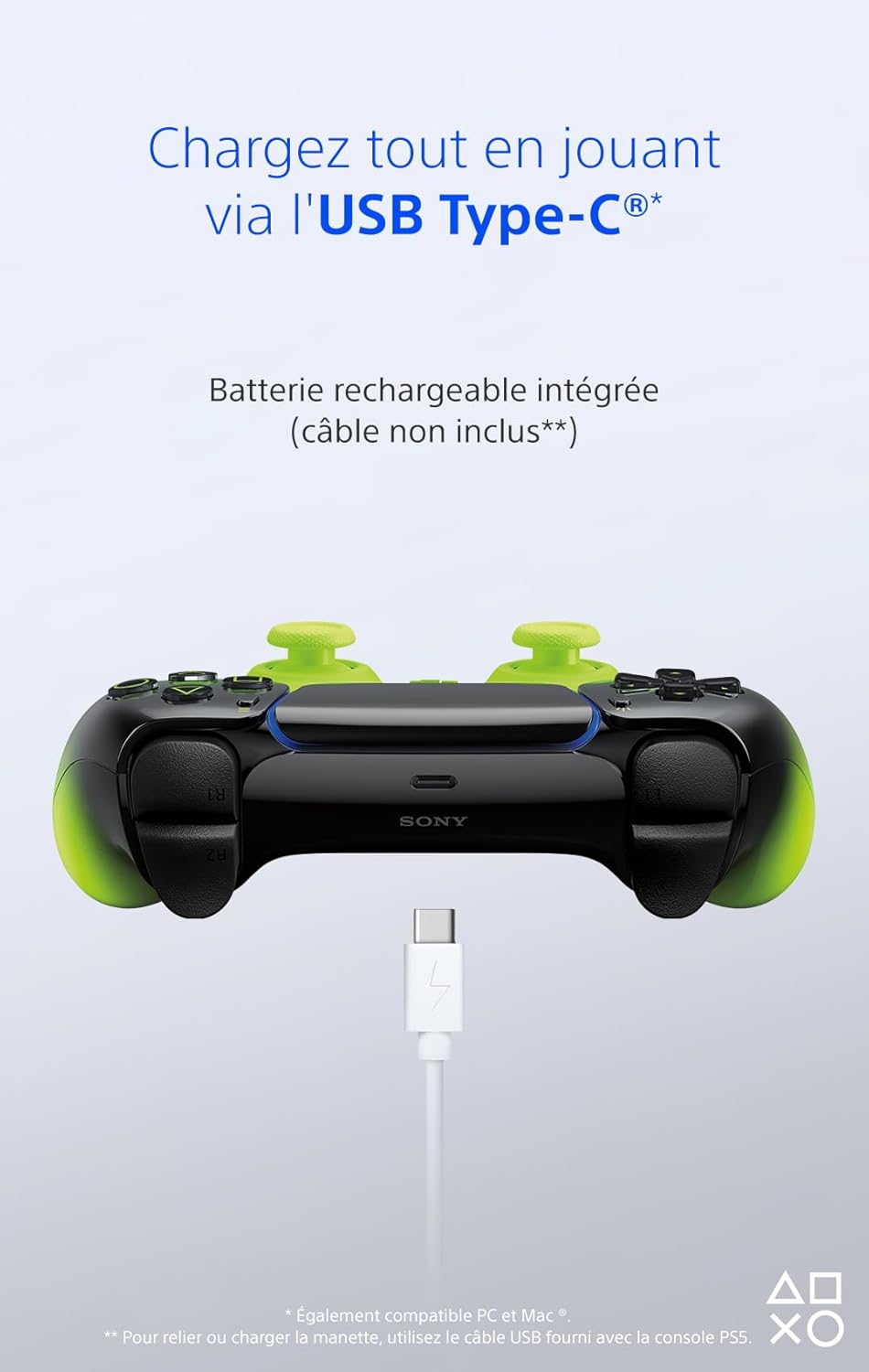 Sony Manette PS5 sans fil Dualsense - Hyperpop Edition - Remix Green