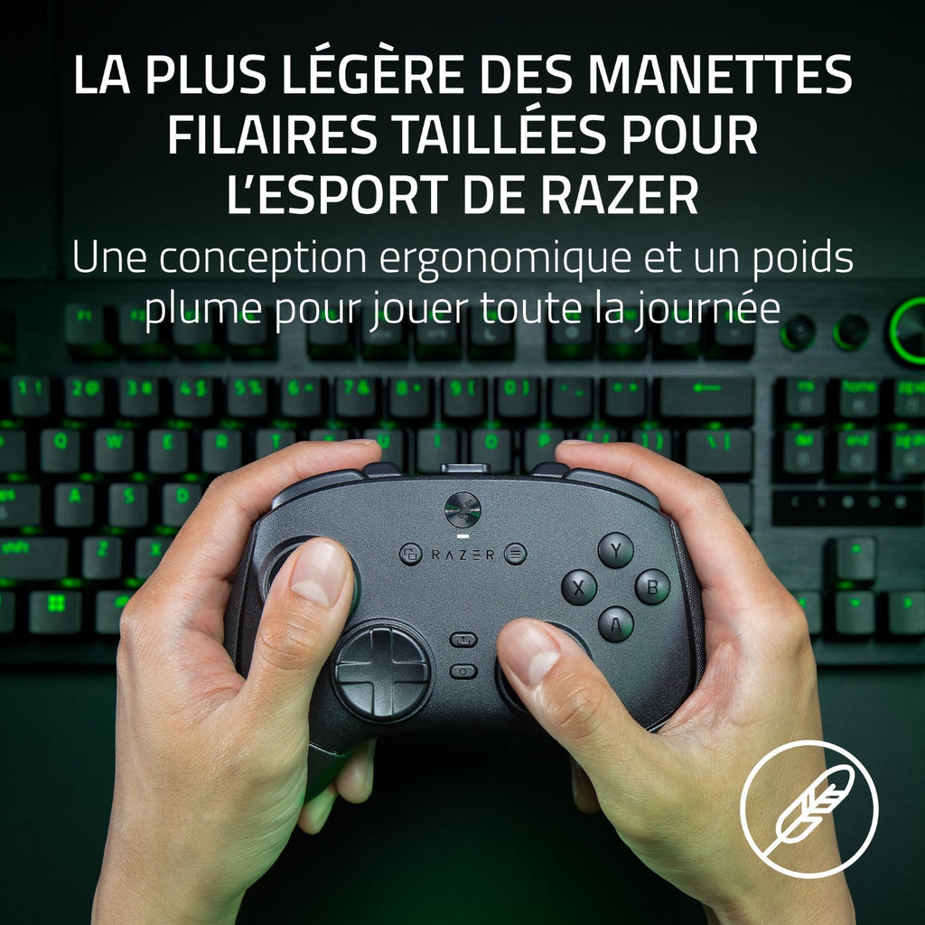 Razer Wolverine V3 Pro 8K Manette eSport sans fil pour PC