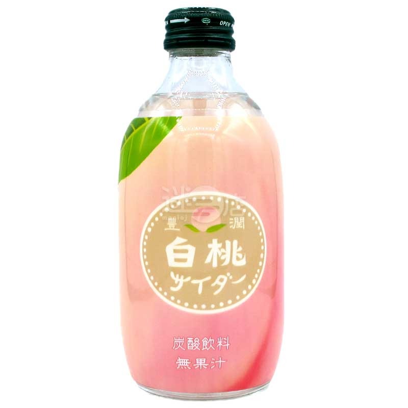Tomomasu HOUJYUN Soda saveur pêche blanche 300 ml