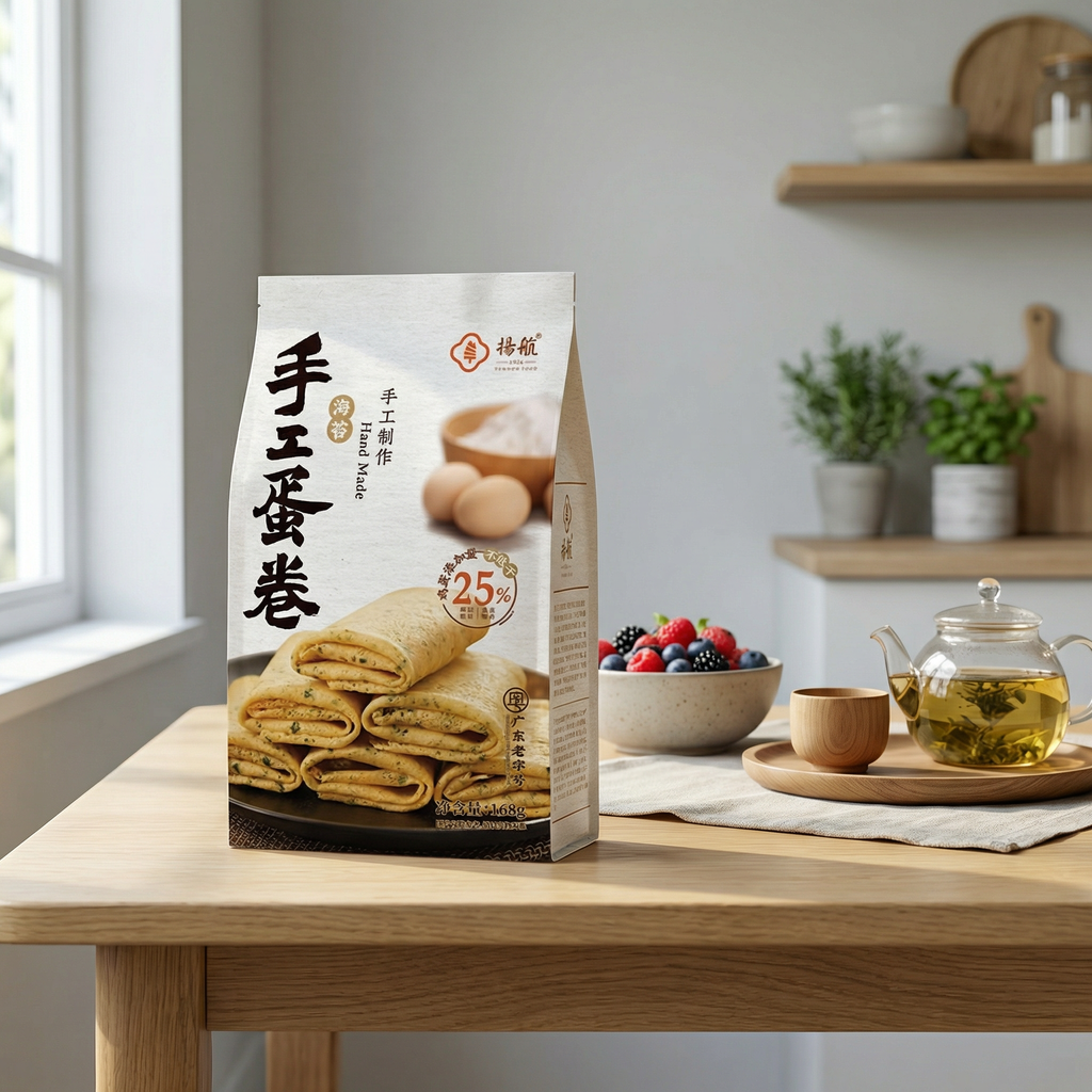 Yanghang Rouleaux aux Œufs Fait Main Saveur Algues 168 g