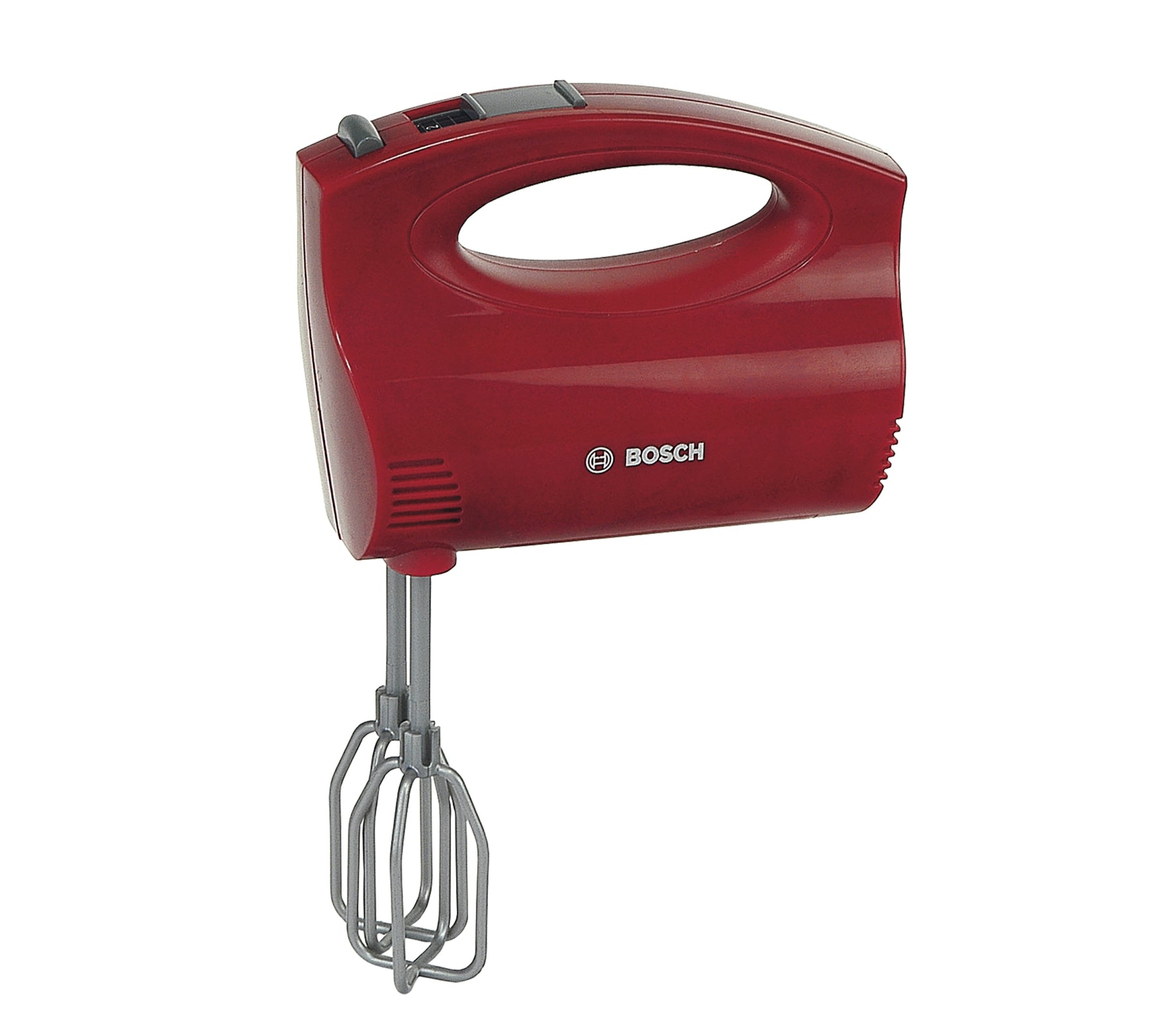 Theo Klein 9574 Bosch Batteur à main jouet, à piles avec fouets rotatifs, 19 x 7 x 12 cm, pour enfants dès 3 ans