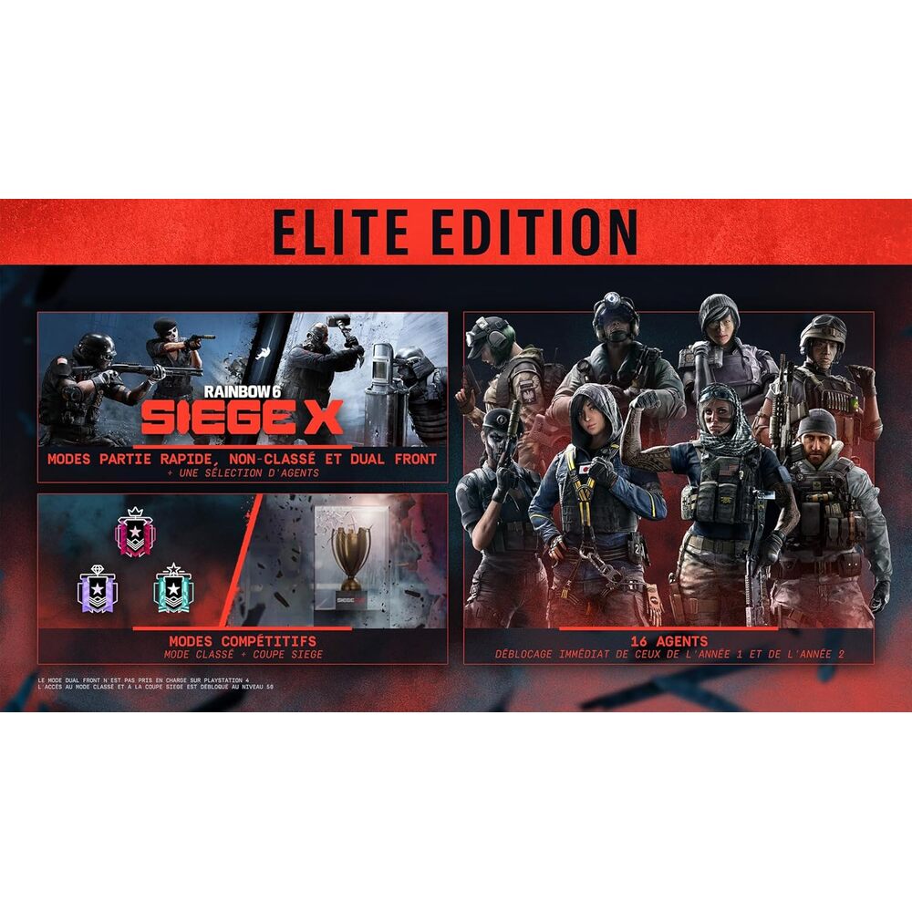 Rainbow six siege x elite edition - xbox series x - version française