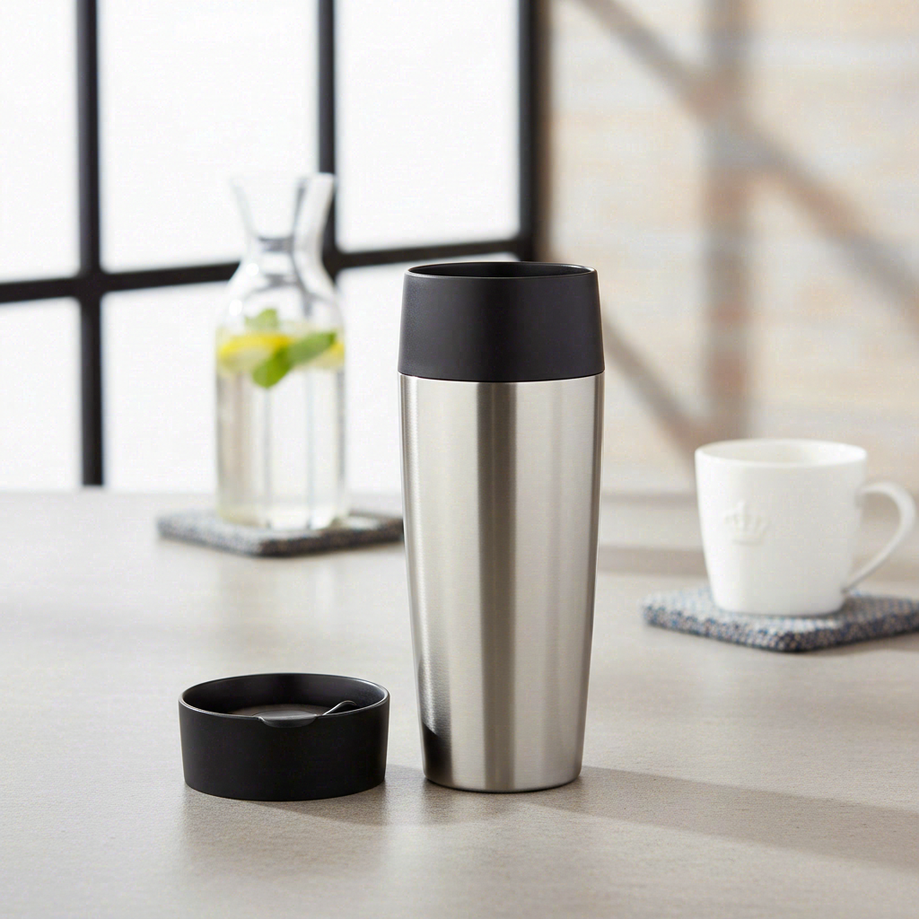 TEFAL Mug isotherme en acier inoxydable - Inox