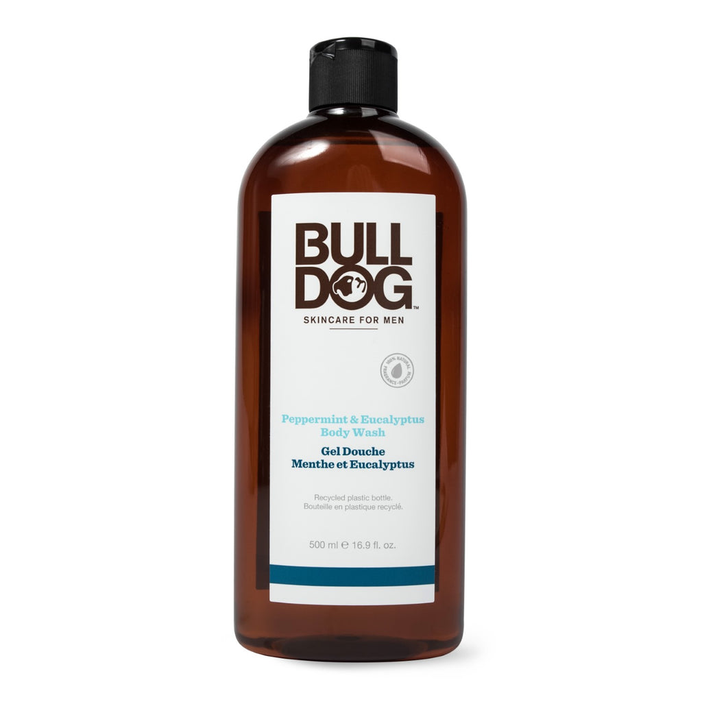 BULLDOG SKINCARE Menthe Poivrée & Eucalyptus - Gel Douche - 500 ml