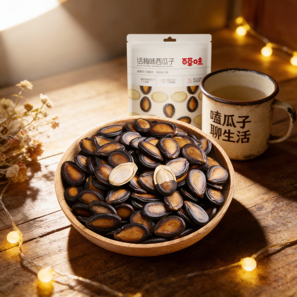Be&Cheery Graines de pastèque saveur prune confite 120 g