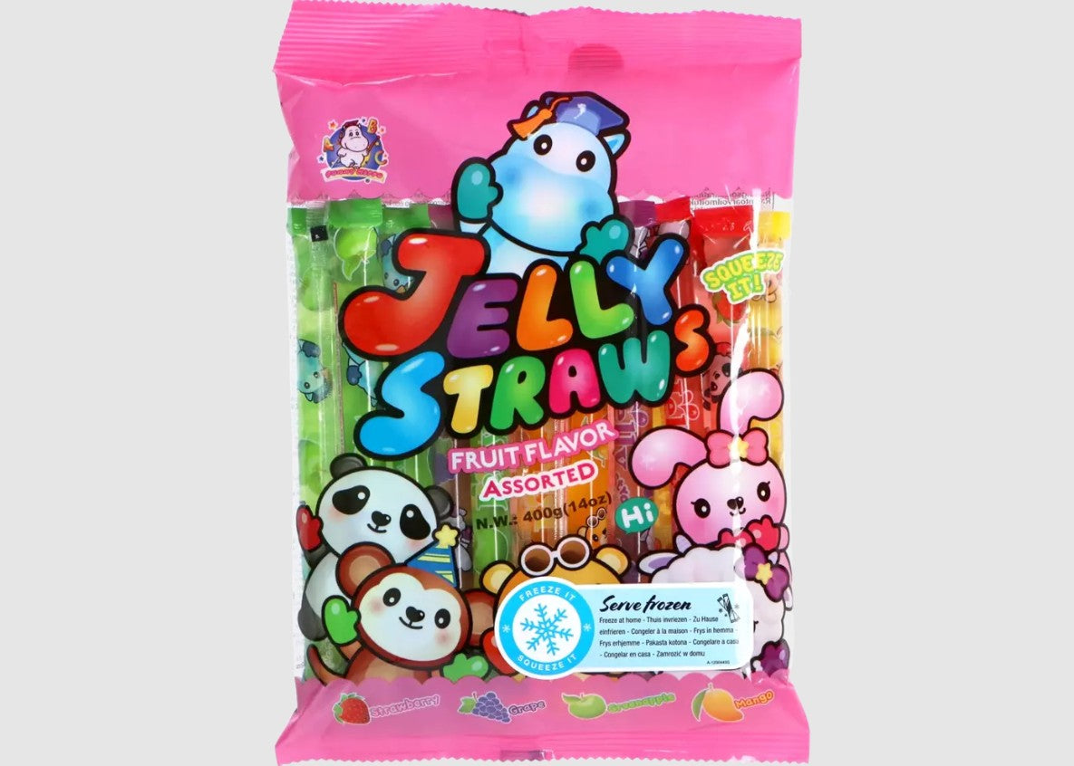 ABC Animal Friends Assortiment de bâtonnets de gelée animaux à texture élastique 400 g