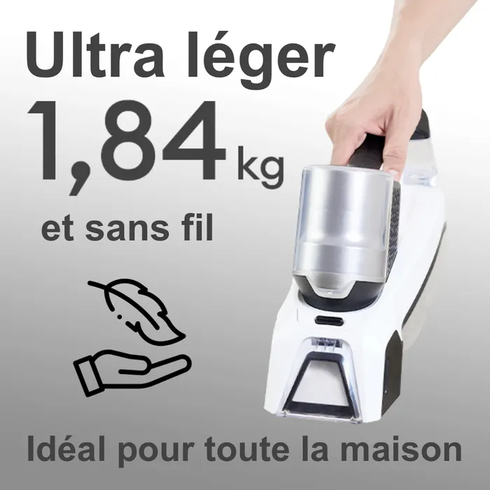 EziClean Aspirateur Laveur Tissus Portable Spot Remover W100