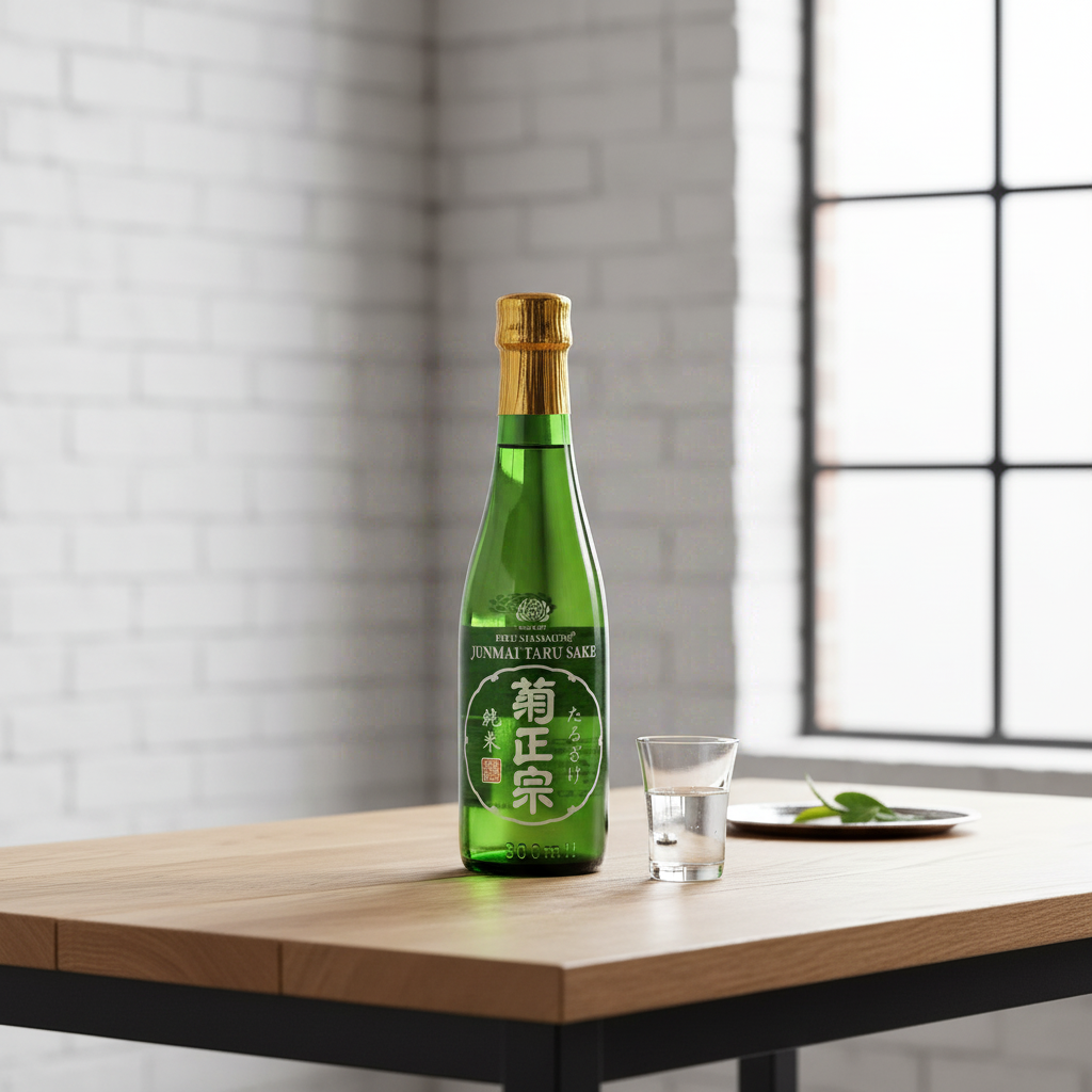 Kiku-Masamune Saké pur riz en fût 300 ml