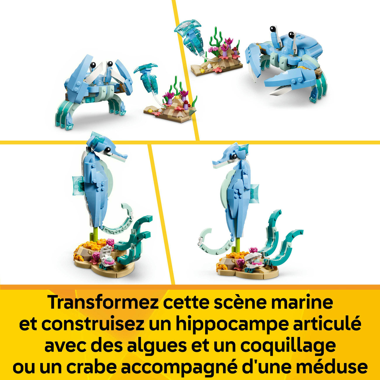 LEGO Creator 31385 Animaux marins : les beaux dauphins