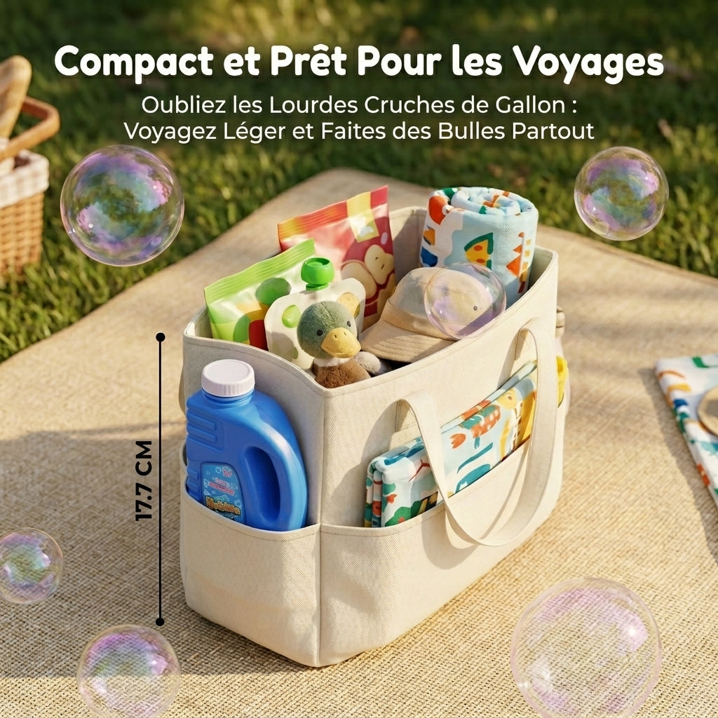Tokky Solution Concentrée pour Bulles (500ml), Permet de préparer jusqu'à 7,5 litres, Recharge de Bulles Géantes Sûre et Non Toxique, Parfait pour les Machines à Bulles