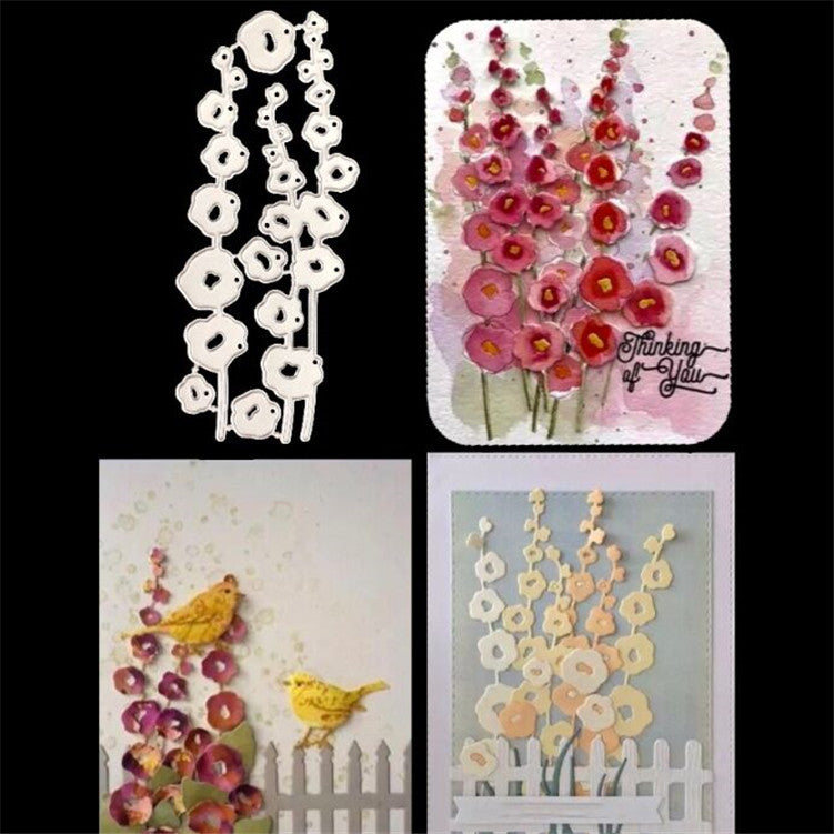 Little Flowers Dies de Découpe en Métal pour Kit de Création de Cartes Dies de Papier Gaufré Dies de Découpe Machine à Scrapbooking Tampons