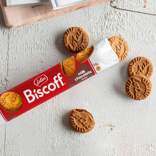 LOTUS Biscoff Biscuits Fourrés Crème Goût Chocolat 150g