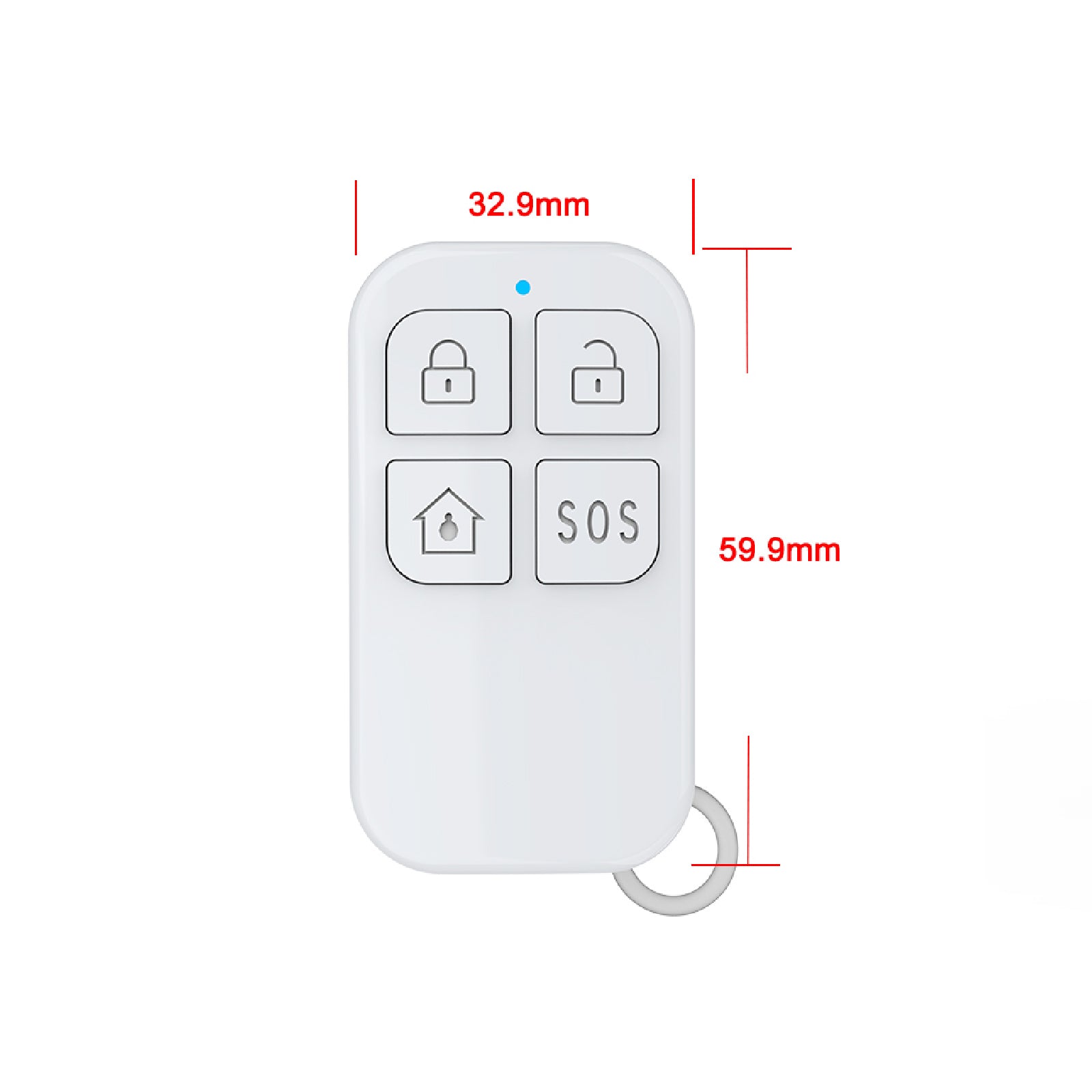 KYF Alpicool Lot de 2 télécommandes supplémentaires pour KYF-ALARM-012