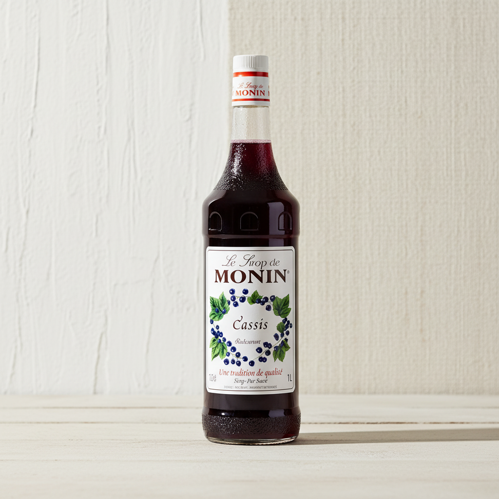 MONIN Sirop saveur cassis - 1 L