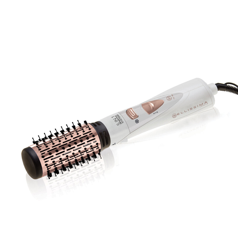 Bellissima My Pro GH18 1100 - Brosse coiffante 5-en-1, moteur DC 1000 W, revêtement en céramique