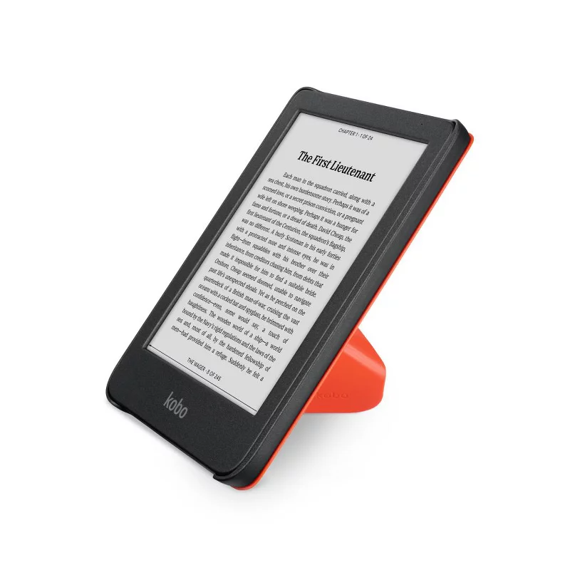Kobo SleepCover Étui pour Kobo Clara Colour/BW - Rouge cayenne