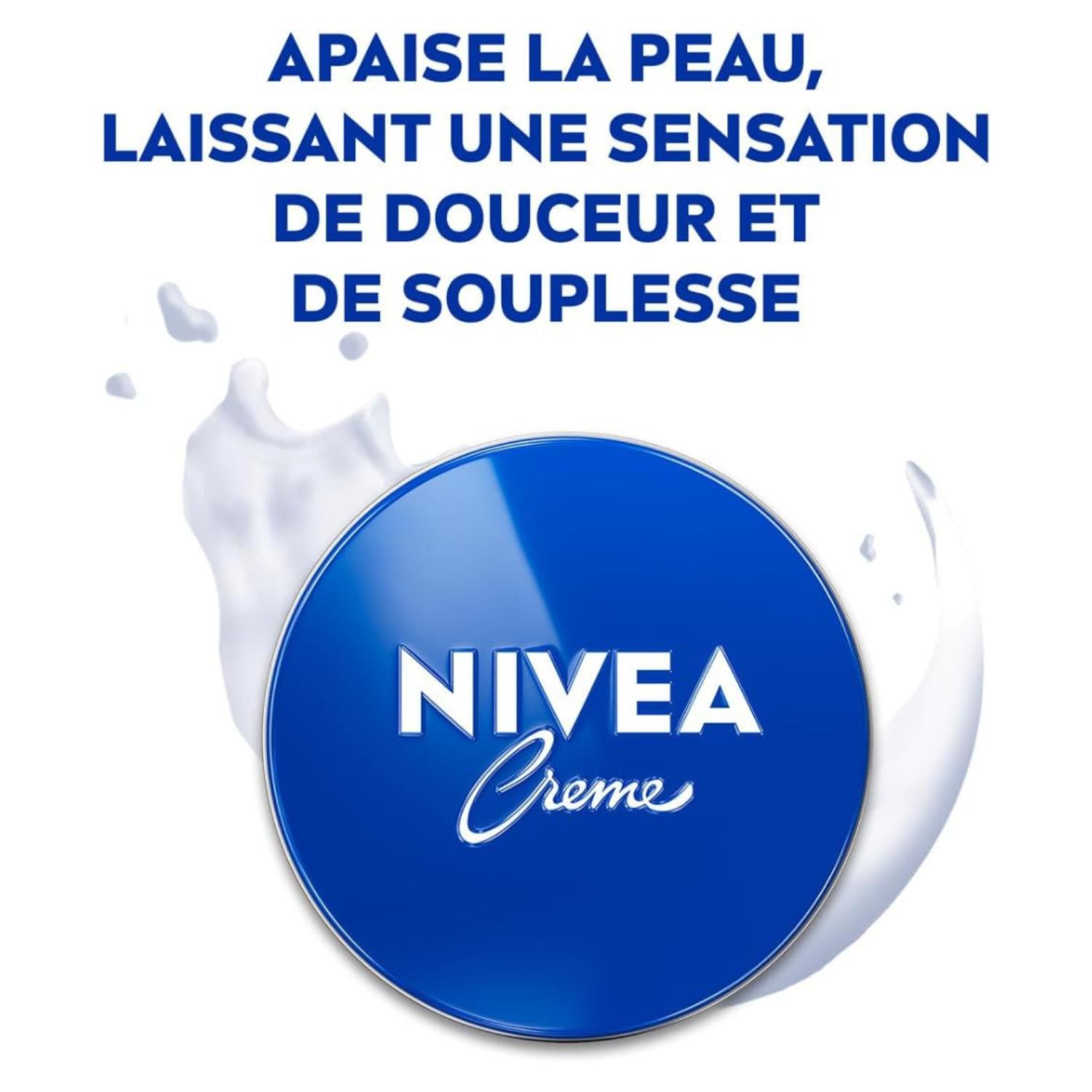 NIVEA Crème Hydratante Multi-usage Corps & Visage Boîte 250 ml