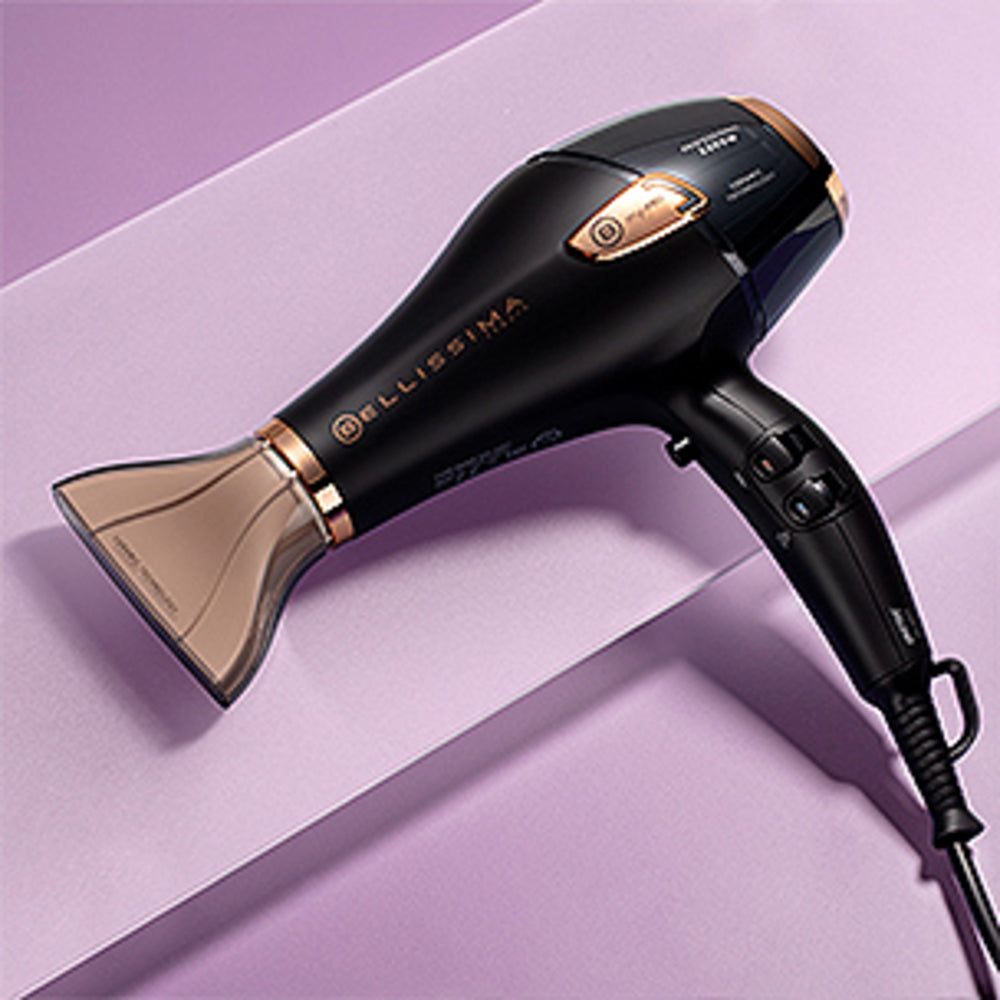 Bellissima P5 3800 Ceramic - Sèche-cheveux professionnel, moteur AC 2300 W, technologie ionique et céramique