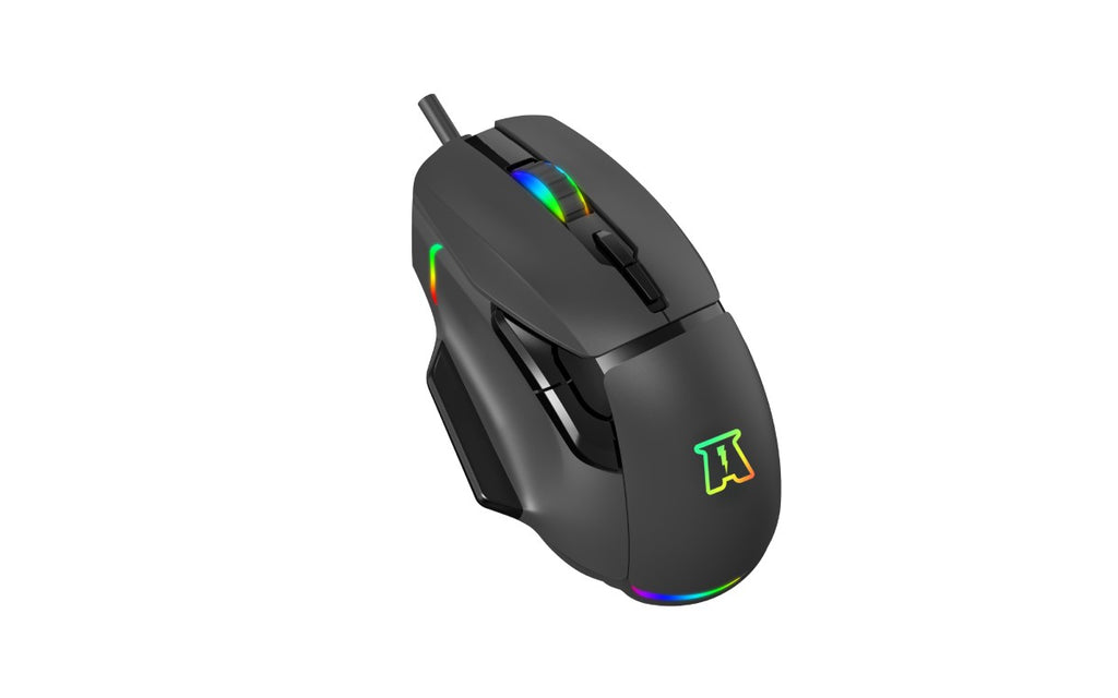 Akuma souris gaming otaku m05 12800 dpi rgb programmable noir
