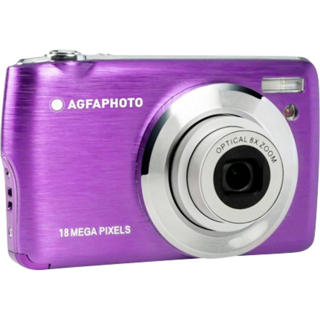 AgfaPhoto Appareil photo numérique compact 18 MP Zoom optique 8x Violet