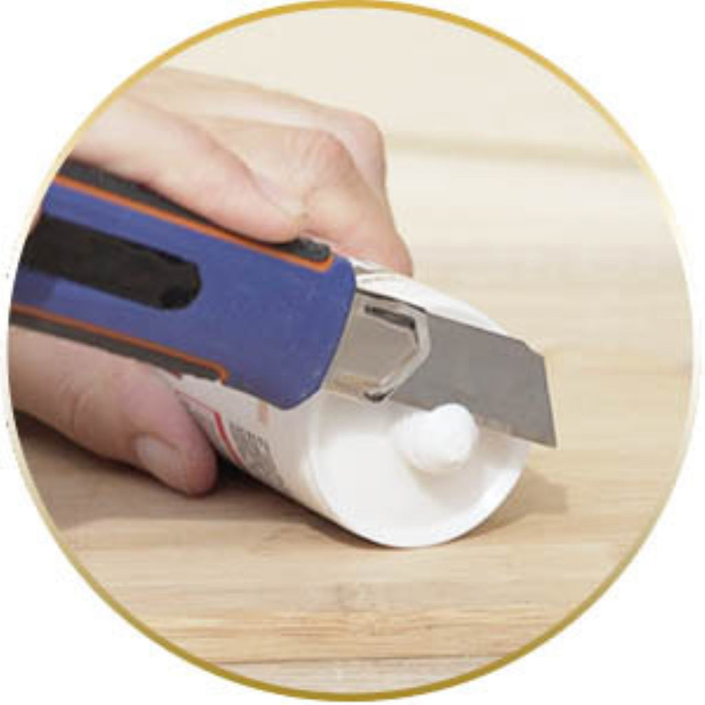 Rubson - Mastic Maison Façade Effet Crépi Ton Pierre (cartouche de 280 ml) – Mastic acrylique pour joint, raccordement et rebouchage de fissures sur crépi – Aspect granuleux
