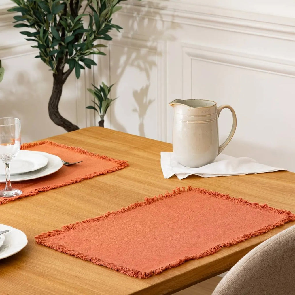 Maha Ensemble de table en terre cuite 45 x 30 cm