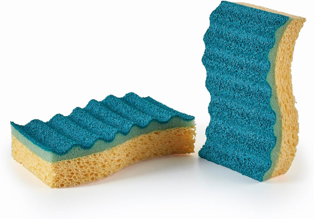 SPONTEX Éponges flexibles - Lot de 2