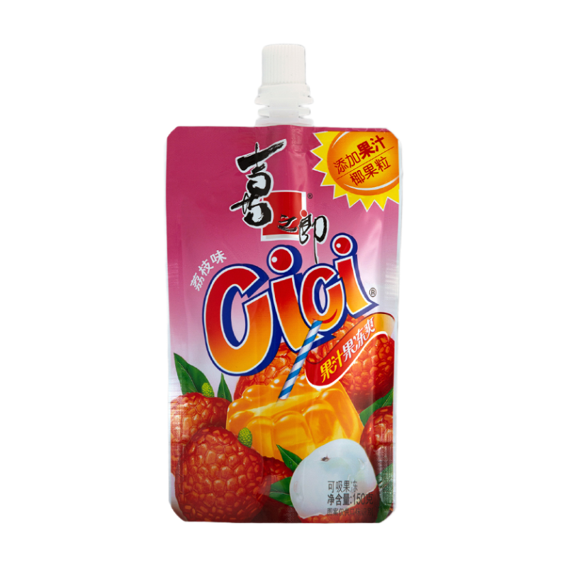 Strong CICI Jelly aux fruits - Saveur litchi 150 g