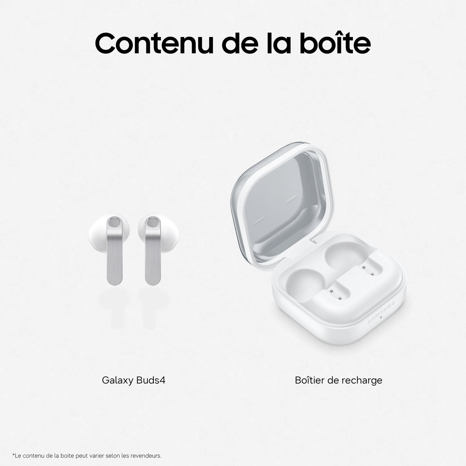 Samsung Galaxy Buds4 - Blanc