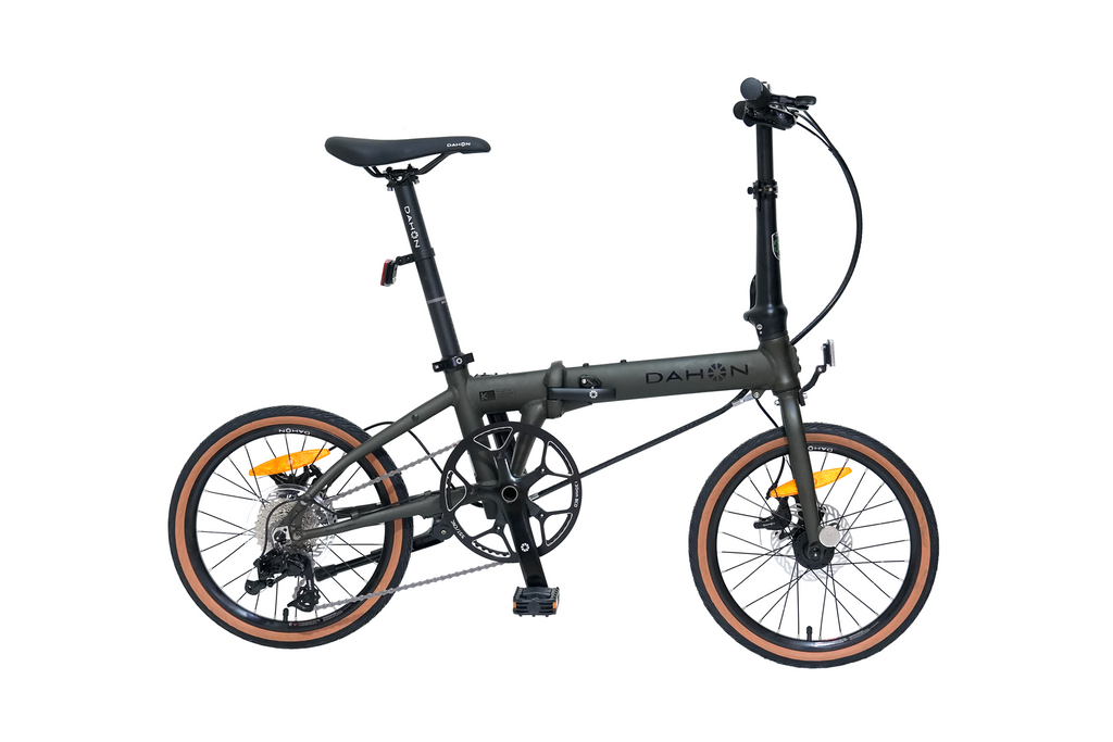 DAHON Vélo pliant K9 - Vert forêt - 16 pouces (349) - Pneu