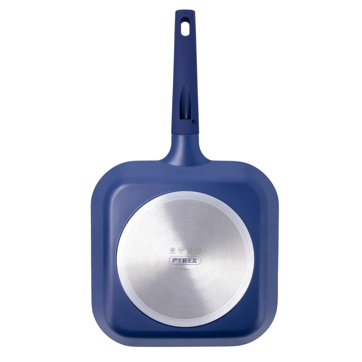 Pyrex Poêle gril en fonte d’aluminium 25 cm Petit