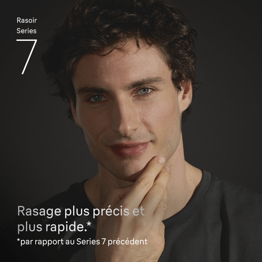 BRAUN Série 7 72-C1200s Rasoir à technologie AutoSense de précision sur peau sèche ou humide