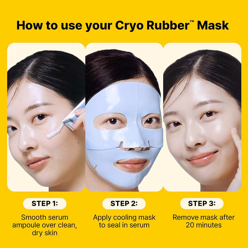 Dr.Jart+ Cryo Rubber Masque éclaircissant à la vitamine C 4 g + 40 g