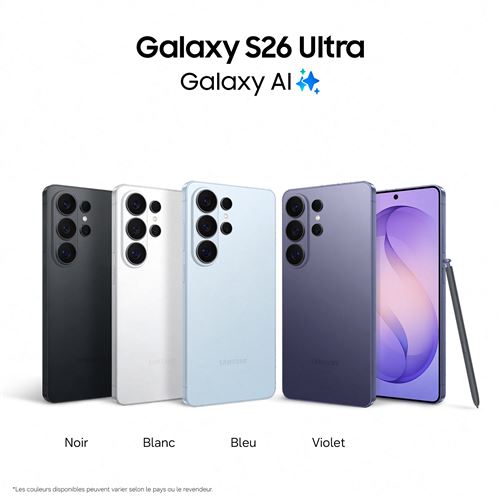 Samsung Galaxy S26 Ultra AI Smartphone 256 Go Violet