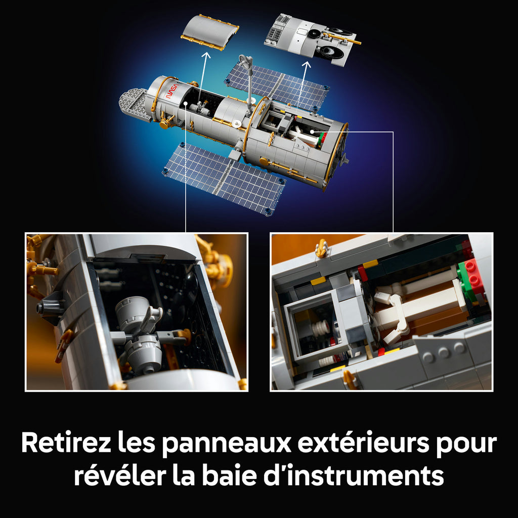 LEGO Icons 11382 Le télescope spatial Hubble
