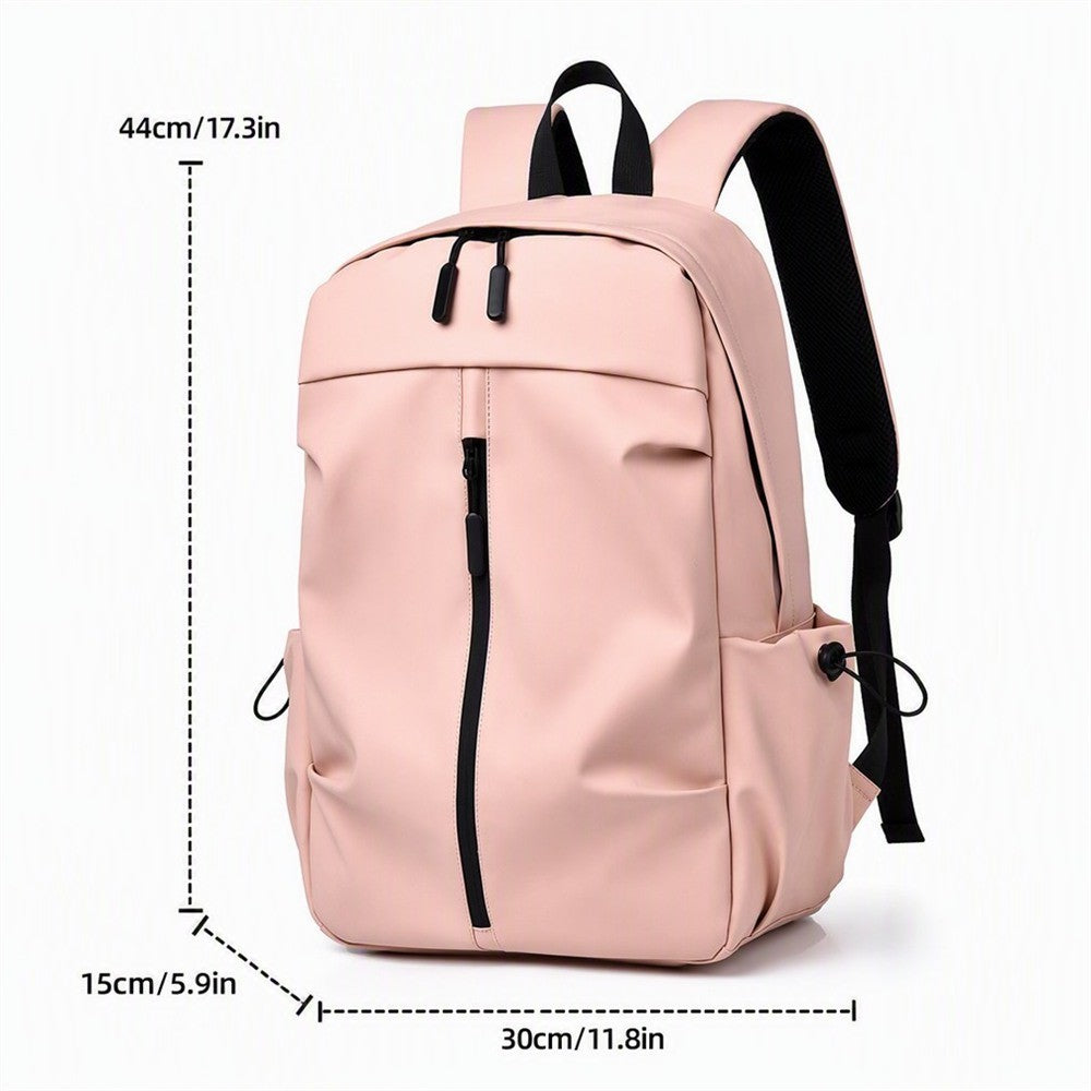 Sac à dos ordinateur portable 15,6 pouces léger hydrofuge résistant à l'usure sac à dos décontracté sac à dos polyvalent pour école voyage quotidien extérieur