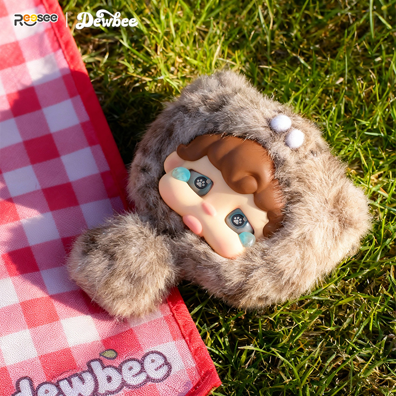 Blind box de pendentif en peluche Cat Rooler