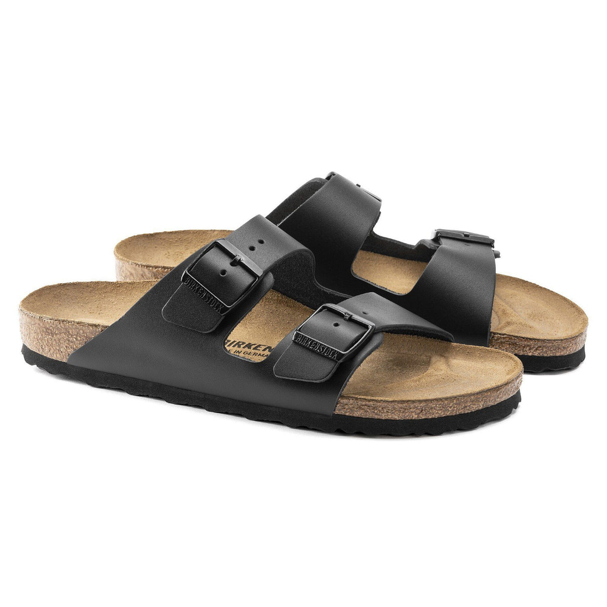 Birkenstock Arizona Cuir naturel (Standard) Noir