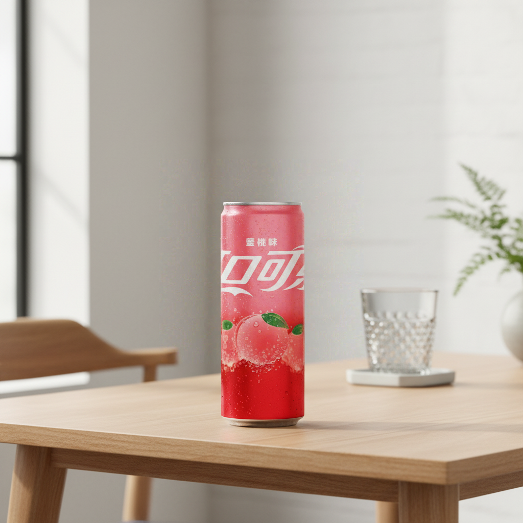 Coca-Cola saveur pêche - 330 ml